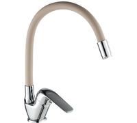Kuchinox Elza rubinetto da cucina verticale cromo-beige BKE_467D