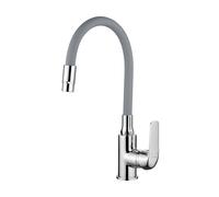 Kuchinox Elza rubinetto da cucina verticale cromo-grafite/grigio BKE962D