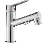 Kuchinox Fonte rubinetto per lavabo verticale cromo BQT029D