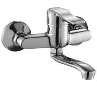 Kuchinox Madera rubinetto per lavabo a parete cromo BQM050D