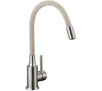 Kuchinox Navira rubinetto da cucina verticale acciaio inossidabile-beige B53_461A