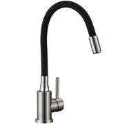 Kuchinox Navira rubinetto da cucina verticale acciaio inossidabile-nero B53_761A