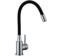Kuchinox Navira rubinetto da cucina verticale cromo-nero B53_761D
