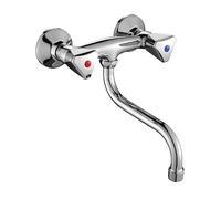 Kuchinox Norm rubinetto da cucina a parete cromo BQN080D