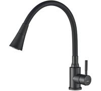 Kuchinox Selva rubinetto da cucina verticale nero BSK_762D