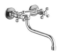 Kuchinox Stilo rubinetto da cucina a parete cromo BKI080D