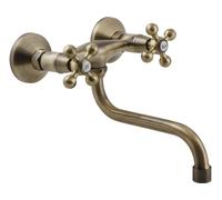 Kuchinox Stilo rubinetto da cucina a parete ottone BKI580D
