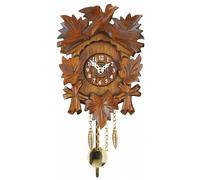 Kuckulino Orologio dalla Foresta Nera in miniatura al quarzo con chiamo del c...