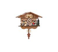 Kuckulino Orologio dalla Foresta Nera in miniatura al quarzo con chiamo del c...