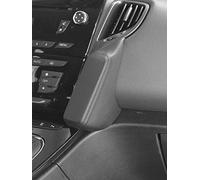 Kuda 075135 Console per telefono (LHD) per: Lancia Ypsilon a partire dal 03/2011/Mobilia/colore nero, in pelle sintetica