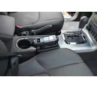 KUDA 081420 - Supporto in vera pelle nera per Nissan Pathfinder (III R251) (Facelift) dal 2007 / Pick up/Navara dal 08/2005 (D40)