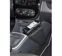 KUDA 082400 - Supporto in vera pelle, per Renault Clio IV dal 2013, colore: Nero