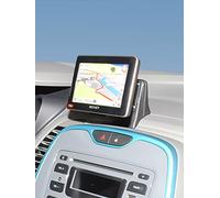 KUDA 5855 console di navigazione (LHD) per Renault Capture AB 2013 in Eco Pelle Nero