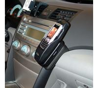 KUDA Supporto Smartphone 083895 Console Pelle Nera per Toyota Camry dal 2007