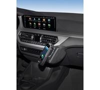 KUDA Supporto Smartphone 3835 Console Pelle Nera per BMW 1er dal 2019 F40