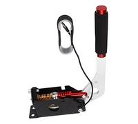 Kudoo Freno a Mano USB per PC Windows Giochi di Corse Sim, Altezza Regolabile Simulazione Prestazione Freno a Mano con Impugnatura Simula Il Freno a Mano Lineare per G27 G25 G29 T500 T300(rosso)