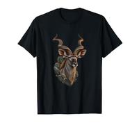 Kudu Maggiore tra Le Pietre dei fiumi verderame Maglietta