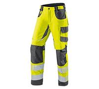 Kübler 24078343 - 3497 - 30 Pantaloni Estivi reflectiq PSA 2 dimensioni, Warn Giallo/Antracite, 30