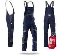 Kübler 32505365-4897-46 Activiq - Salopette taglia 46, colore: Blu scuro/Antracite