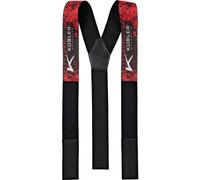 KÜBLER Bretelle FOREST rosso / nero