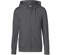 KÜBLER Felpa con cappuccio Form 5022 antracite, taglia XXL 50% cotone, 50% PE