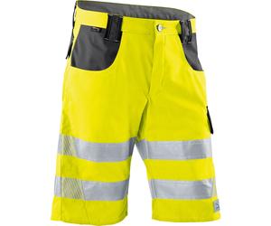 KÜBLER Pantaloncini REFLECTIQ PSA2 2307 warngelb / anthrazit