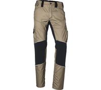KÜBLER Pantaloni elasticizzati ACTIVIQ 2850 sandbraun / schwarz