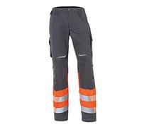 KÜBLER Workwear Hose Pantaloni, Arancio/Antracite, 114 Donna