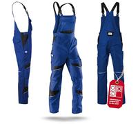 KÜBLER Workwear KÜBLER ACTIVIQ - Salopette da lavoro, colore: Blu/Nero