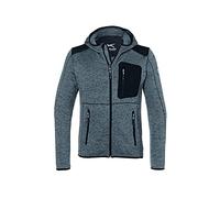 KÜBLER Workwear KÜBLER Cardigan Meteo, Grigio, Taglia S, Cardigan Unisex in Tessuto Misto Cardigan Funzionale
