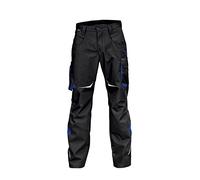 KÜBLER Workwear KÜBLER Pulsschlag - Pantaloni da lavoro, colore: Nero/Blu fiordaliso