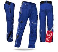 KÜBLER Workwear KÜBLER Pulsschlag - Pantaloni da lavoro High Fiordaliso blu/nero