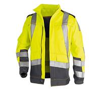 KÜBLER Workwear KÜBLER SAFETY 7 - Giacca da lavoro PSA 3, colore: giallo avvertimento/antracite