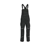 KÜBLER Workwear Latzhose Salopette, Nero, 62 Donna