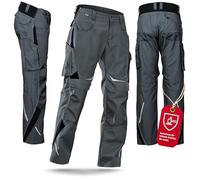 KÜBLER Workwear Pulsschlag - Pantaloni da lavoro High | antracite/nero | taglia 48