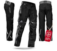 KÜBLER Workwear Pulsschlag - Pantaloni da lavoro High | nero/antracite | taglia 102