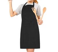 Küchenaccessoires Grillschürze - Grembiule da Cucina, in Cotone, Colore: Nero