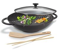 Küchenprofi 0415001037 - Set Wok, colore: Nero