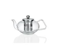 TEIERA IN VETRO BOROSILICATO CON INFUSORE IN ACCIAIO INOX 800ml "KUCHENPROFI"