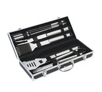Küchenprofi Set barbecue Phoenix 8 pezzi argento