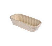 KÜCHENPROFI Cestino per lievitazione rettangolare 40 cm marrone