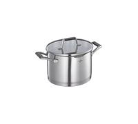KÜCHENPROFI Pentola 20cm/4l BOLOGNA Acciaio inox/Nero argento