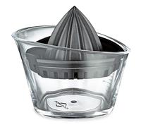 Küchenprofi Spremiagrumi in plastica, con scala di misurazione fino a 70 ml e beccuccio, spremiagrumi manuale, spremiagrumi e limoni nero, 1367001000