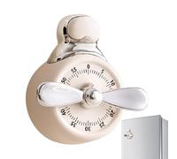 Küchentimer - Meccanischer Batterieloser Lauter Ton, Manueller Countdown Timer Mit Lautem Alarm Zum Kochen, Backen, Zuhause, Büro, Klassenzimmer, Kinder, Erwachsene, Lehrer, Backofen, Kühlschrank