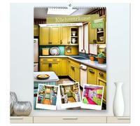 Küchenträume (hochwertiger Premium Wandkalender 2026 DIN A2 hoch), Kunstdruck in Hochglanz: Zeitreise in die 50er und 60er Jahre