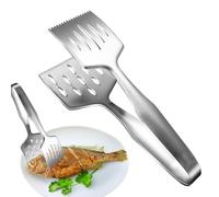 Küchenzange - Kochzange aus Edelstahl, rutschfester Griff | Grillzange zum Grillen, Servierzange, Salatzange, Küchenutensil, Kochwerkzeug Stabile Langzeitnutzung Hochtemperatur-Werkzeug