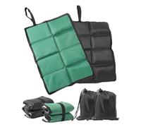 KUEEA 2 cuscini da seduta per esterni, pieghevoli, termici, per esterni, impermeabili, con custodia, adatti per escursioni, stadio, picnic e bambini