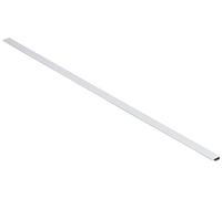 Kügele 11080 S 100 - Profilo terminale scorrevole U in alluminio anodizzato, 8/1000 mm, colore: Argento