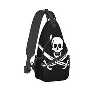 KUEhhhr A Dancer - Zaino impermeabile e leggero, per sport e attività all'aria aperta, per donne e uomini, Bandiera dei pirati., One Size, Zaino daypack