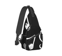 KUEhhhr A Dancer - Zaino impermeabile e leggero, per sport e attività all'aria aperta, per donne e uomini, Note musicali., One Size, Zaino daypack